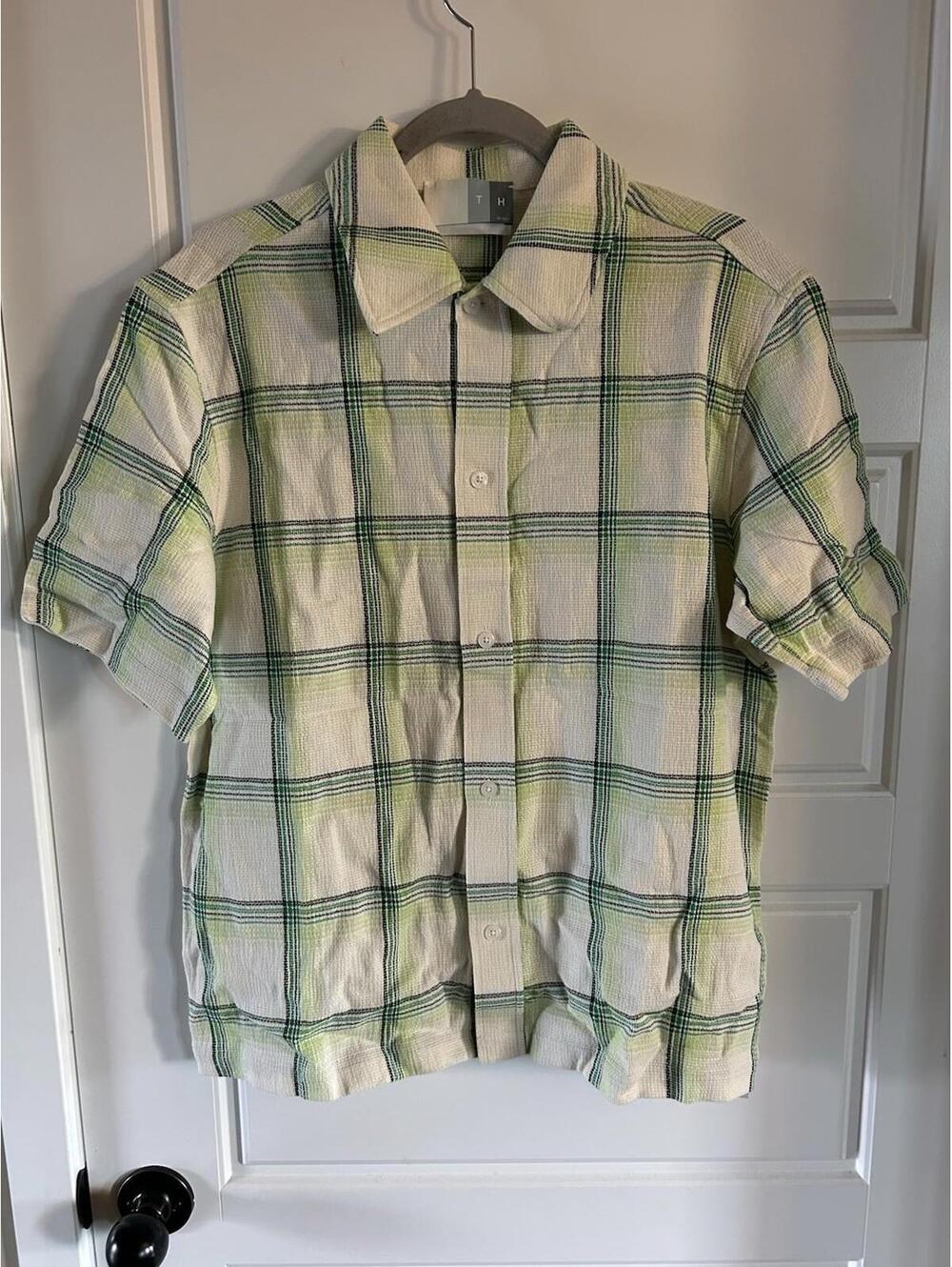 Kith boxy Collared over shirt Apex men’s size S